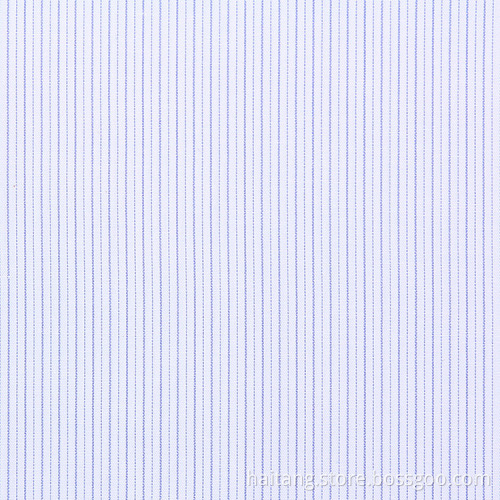 Strip Polyester fabric Anti-wrinkle Shirt Textile Elegant